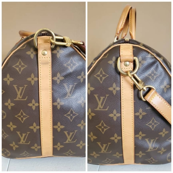 LOUIS VUITTON Monogram Bandouliere Speedy 35 Bag - Picture 11 of 14